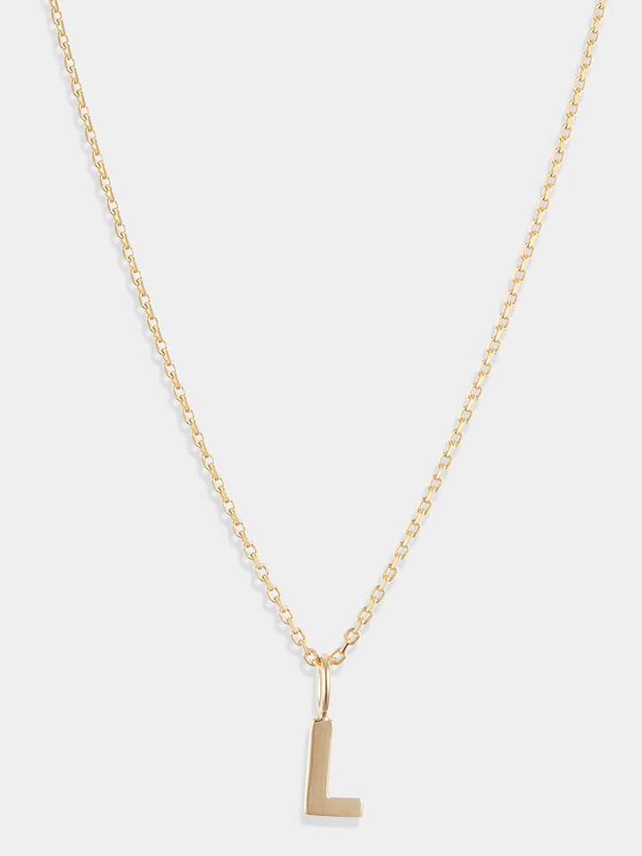 OR ÉCLAT Złota zawieszka "Lettre L" rozmiar: onesize