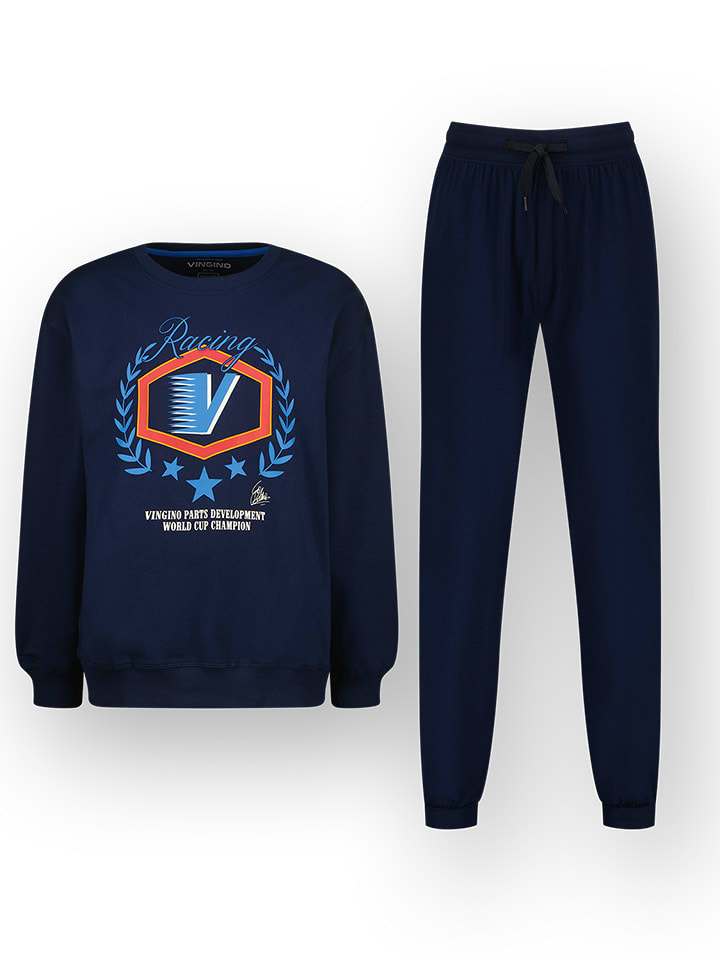 Vingino Piżama w kolorze granatowym rozmiar: 134/140