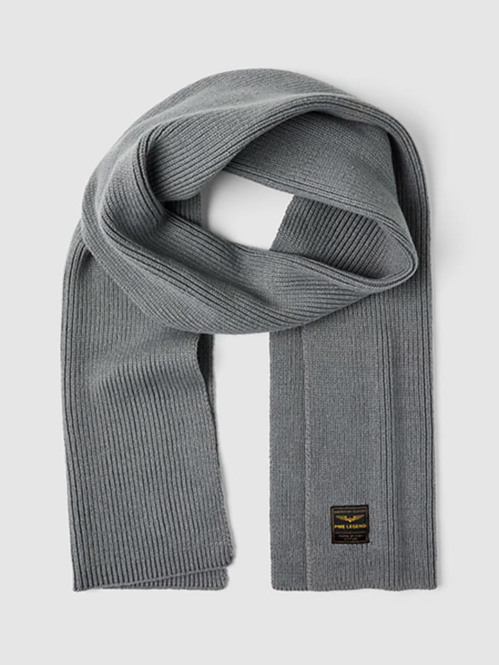 PME Legend Szal w kolorze szarym - 175 x 30 cm rozmiar: onesize