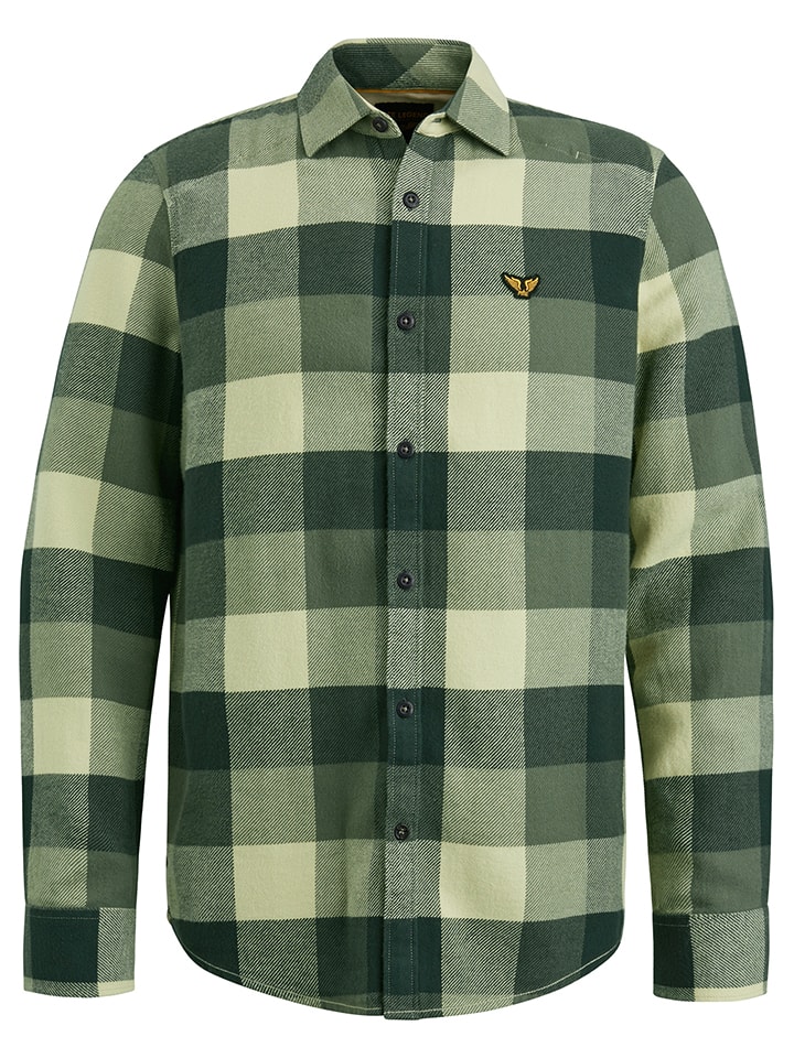 PME Legend Koszula w kolorze ciemnozielono-jasnozielonym rozmiar: XL