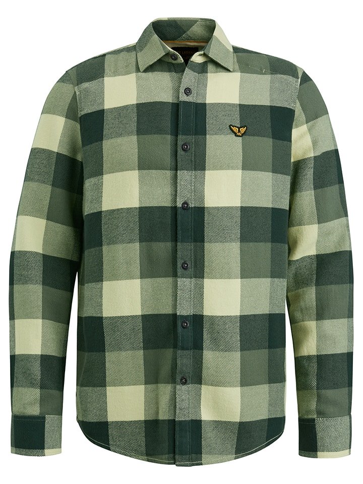 PME Legend Koszula w kolorze ciemnozielono-jasnozielonym rozmiar: XL