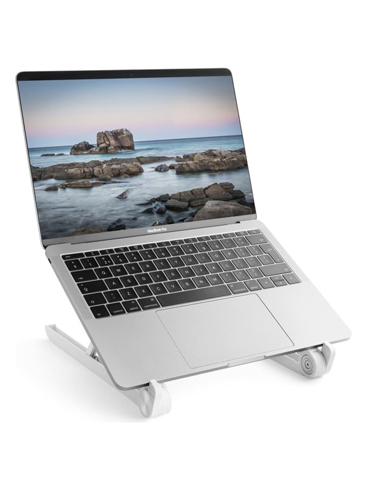 Lifa Living Stojak w kolorze białym na laptopa - 23 x 16 x 29 cm rozmiar: onesize