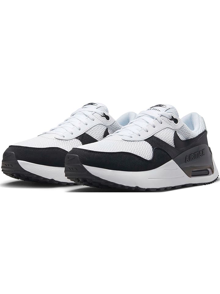 Nike Sneakersy "Air Max System" w kolorze biało-czarnym rozmiar: 42,5
