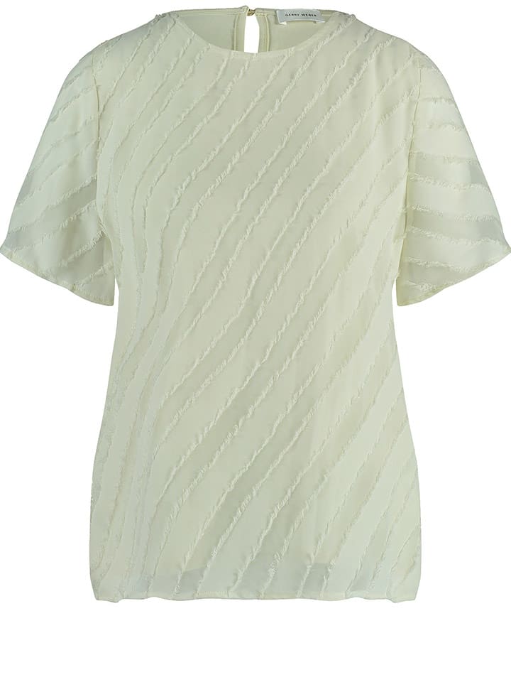 Gerry Weber Koszulka w kolorze kremowym rozmiar: 36