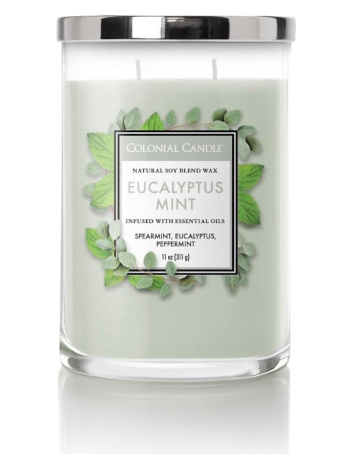 Colonial Candle Świeca zapachowa "Eucalyptus Mint" - 311 g rozmiar: onesize