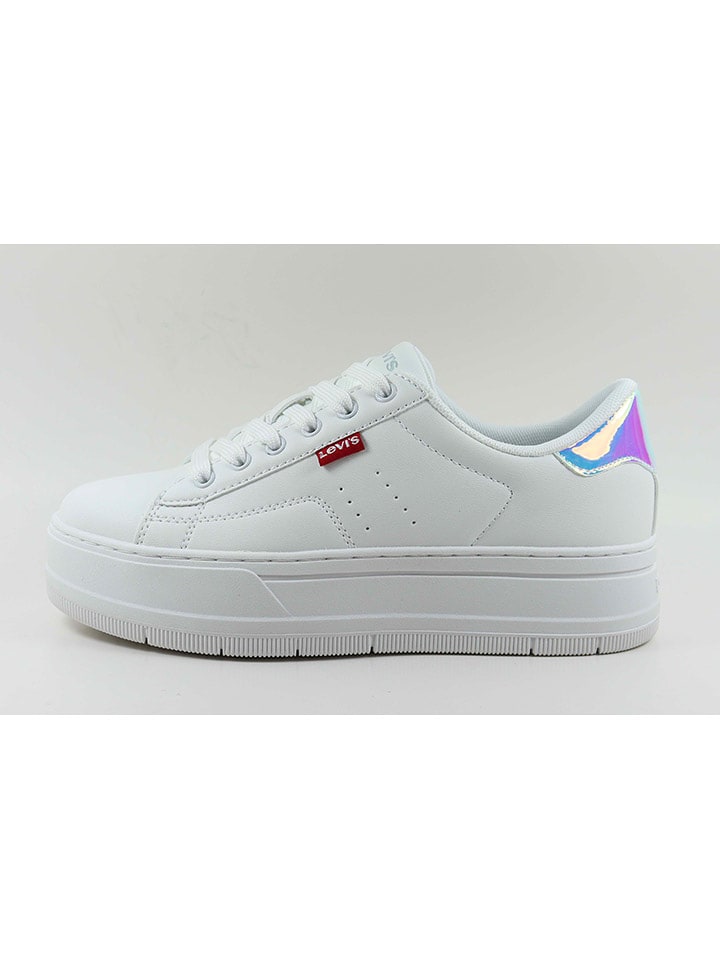 Levi´s Sneakersy "Tampa" w kolorze biało-fioletowym rozmiar: 38