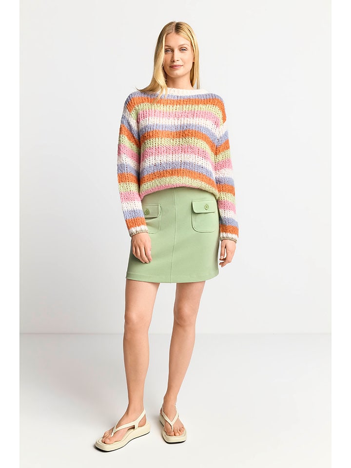 Rich & Royal Spódnica w kolorze jasnozielonym rozmiar: L