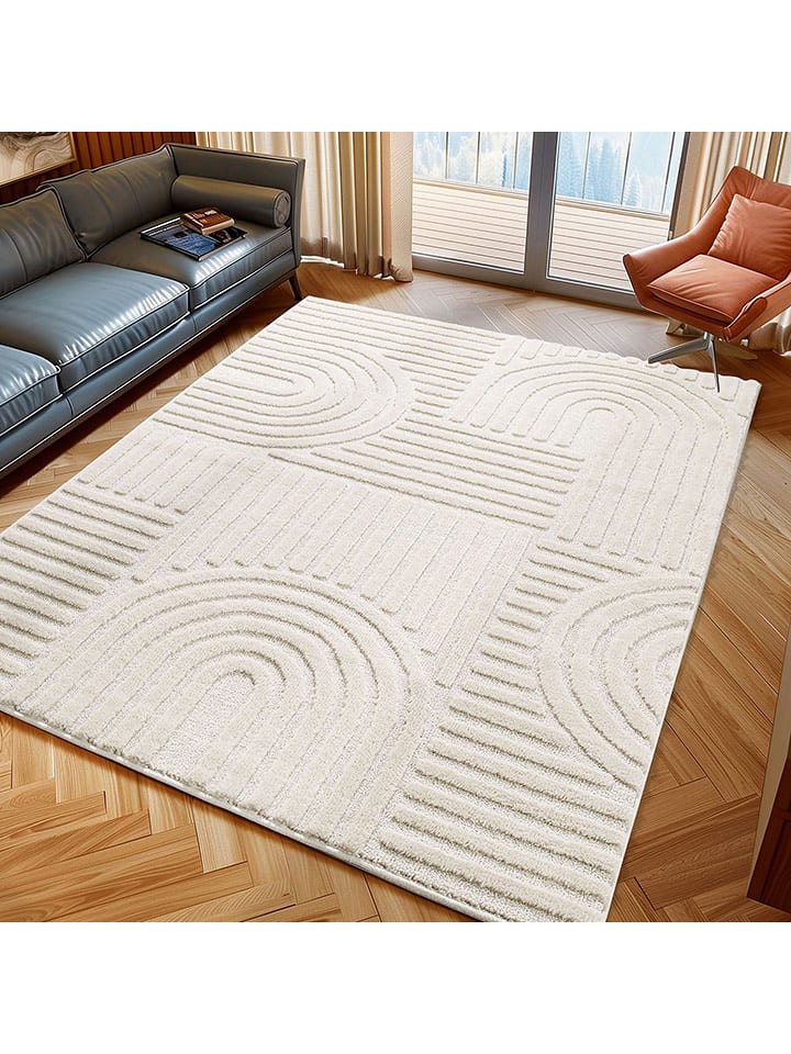 Conceptum Hypnose Dywan "Art 1121" w kolorze kremowym rozmiar: 140x200 cm