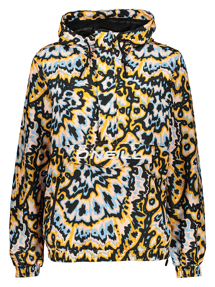 O'Neill Bluza funkcyjna "Active Swim To Gym" w kolorze żółto-błękitno-czarnym rozmiar: M