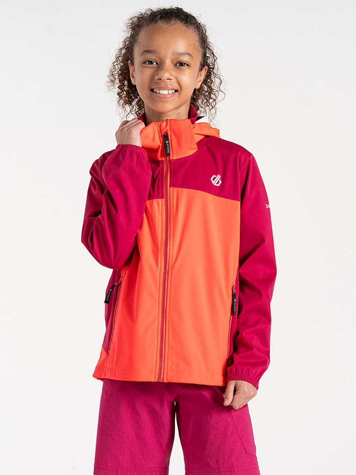 Dare 2b Kurtka softshellowa "Cheer" w kolorze pomarańczowo-czerwonym rozmiar: 116