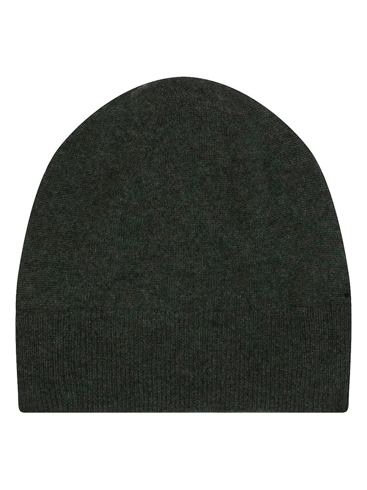 Perfect Cashmere Kaszmirowa czapka "Faith" w kolorze khaki rozmiar: onesize