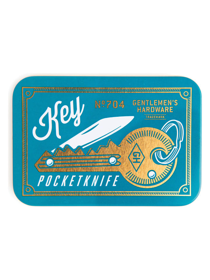 Gentlemen's Hardware Brelok w kolorze złotym do scyzoryka - dł. 5,5 cm rozmiar: onesize