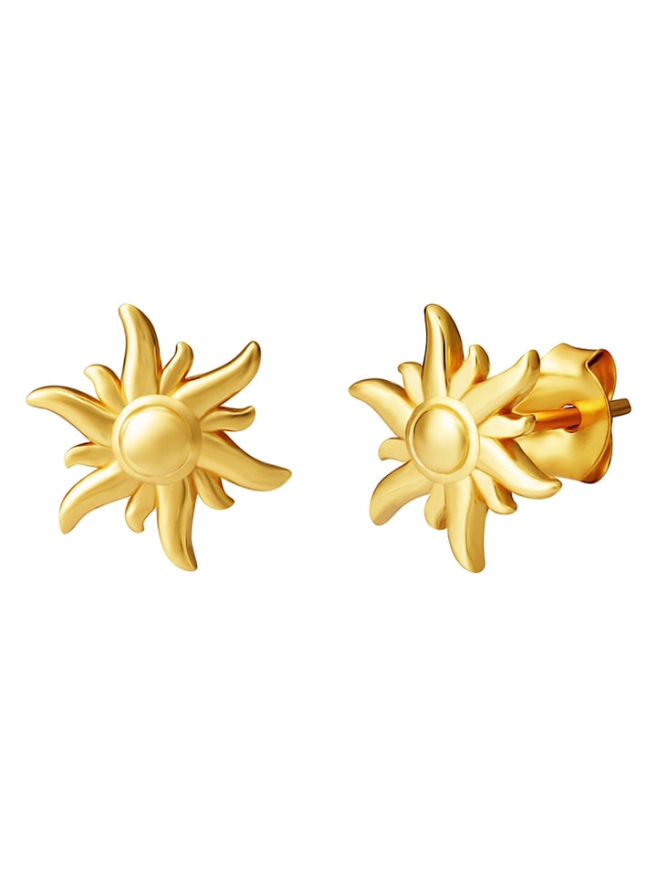 Glanzstücke München Pozłacane kolczyki-wkrętki rozmiar: onesize