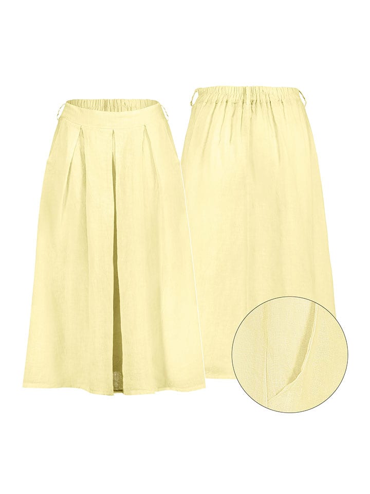 Eight2Nine Spódnica w kolorze żółtym rozmiar: M/L