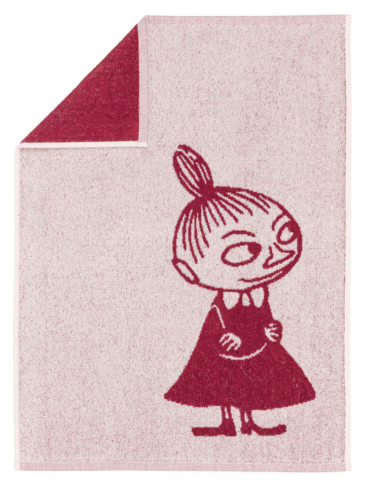 Moomin Ręcznik "Little My" w kolorze różowym do rąk - 70 x 50 cm rozmiar: onesize