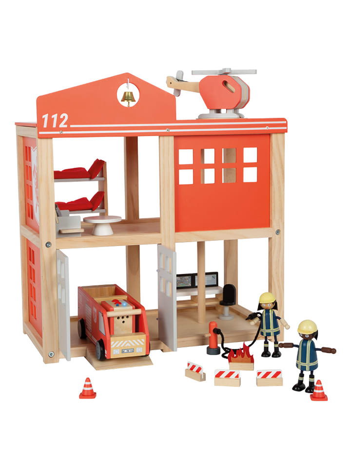 small foot Duża remiza strażacka z akcesoriami - 3+ rozmiar: onesize