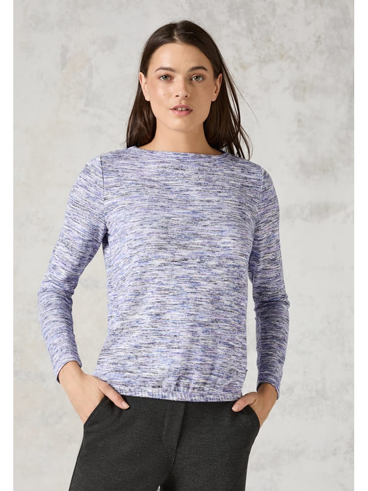 Cecil Sweter w kolorze granatowo-białym rozmiar: L