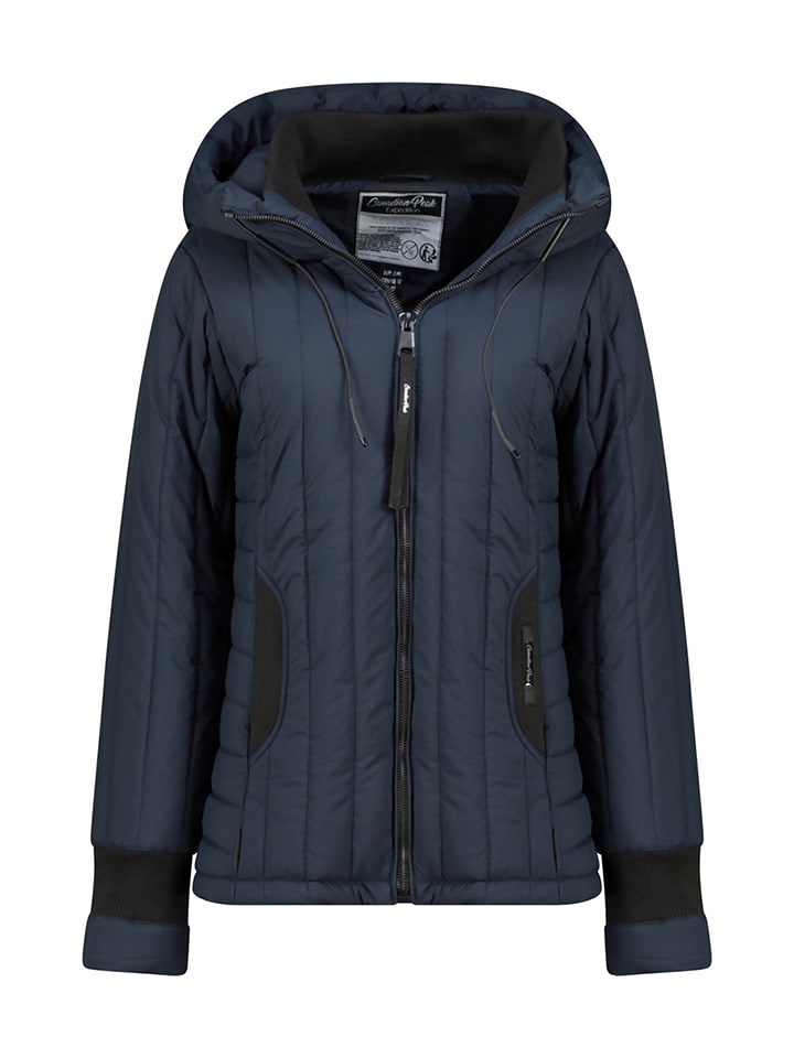 Canadian Peak Kurtka pikowana "Bitiaeak" w kolorze granatowym rozmiar: XL