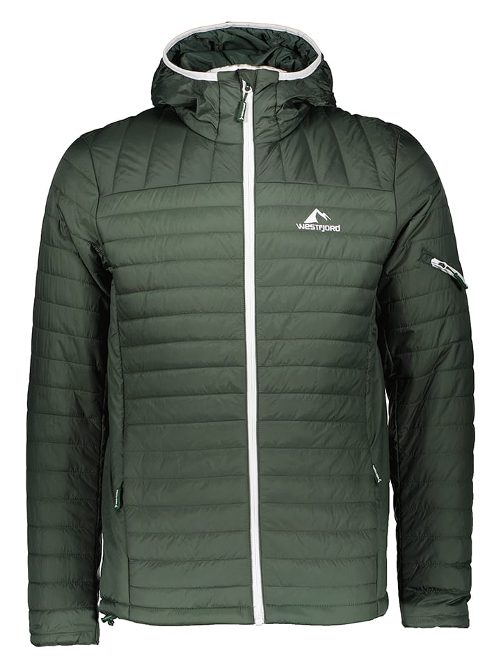 Westfjord Kurtka pikowana "Hekla" w kolorze zielonym rozmiar: 3XL