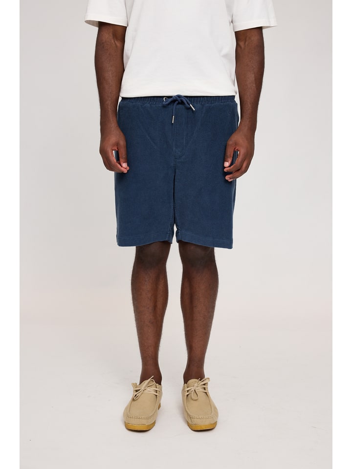 MAZINE Szorty sztruksowe w kolorze granatowym rozmiar: S
