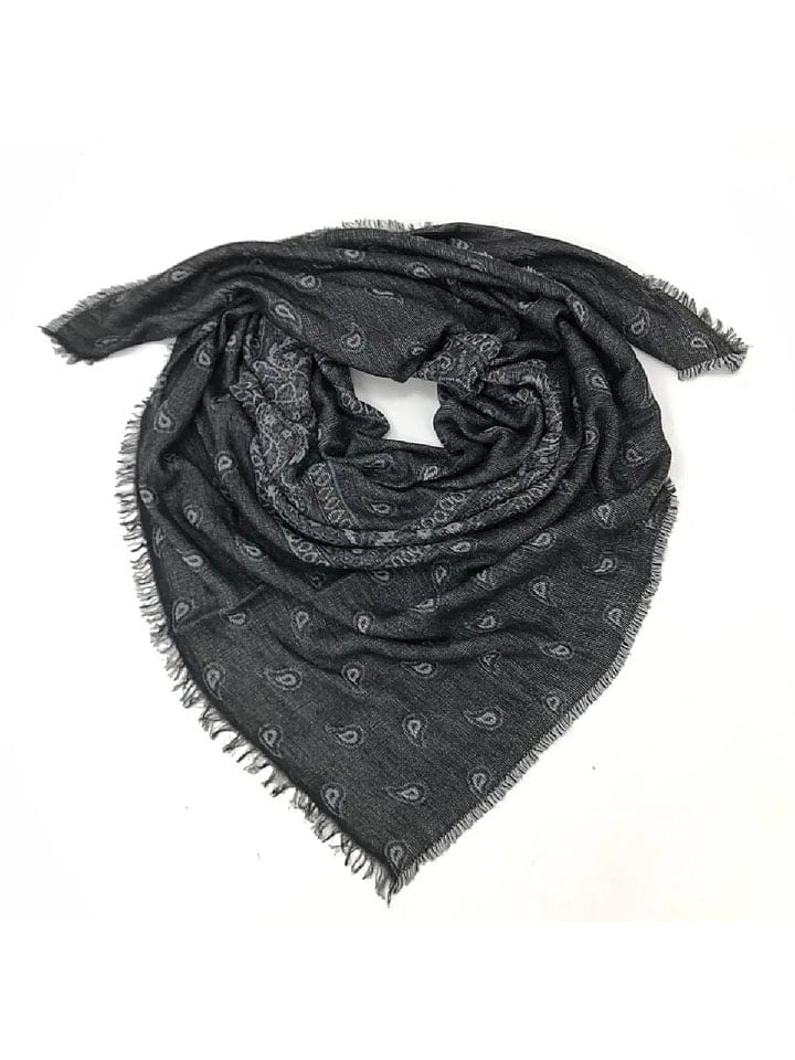 MILANO AMOUR Szal w kolorze czarnym - 150 x 150 cm rozmiar: onesize
