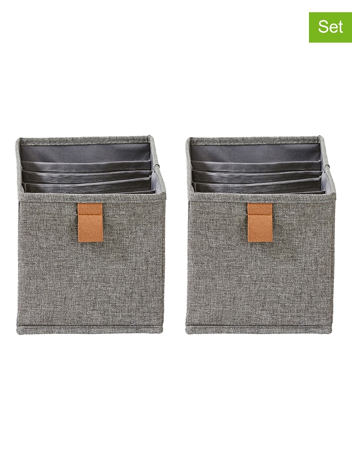 STORE IT Organizery (2 szt.) w kolorze szarym - 30 x 15 x 15 cm rozmiar: onesize