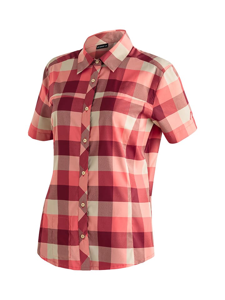 Maier Sports Bluzka funkcyjna "Kendra" w kolorze czerwonym rozmiar: 38