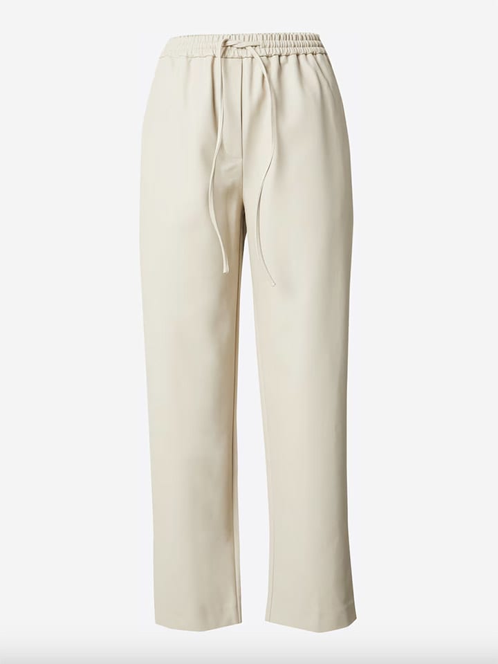 LeGer Spodnie "Caryl" w kolorze kremowym rozmiar: 38