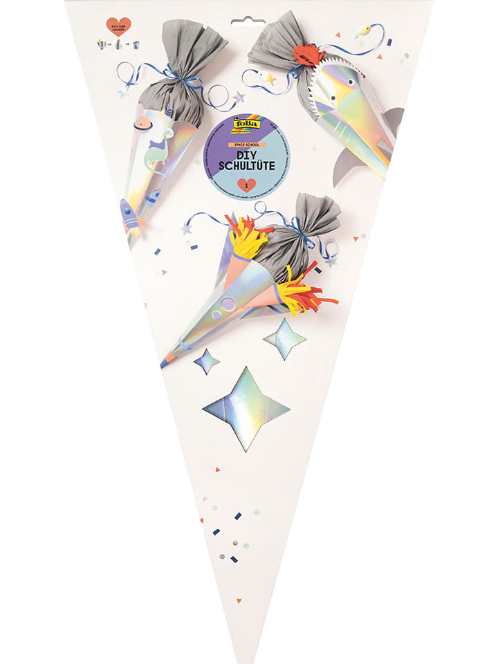 folia PAPER Zestaw "SPACE SCHOOL" w różnych kolorach do majsterkowania rozmiar: onesize