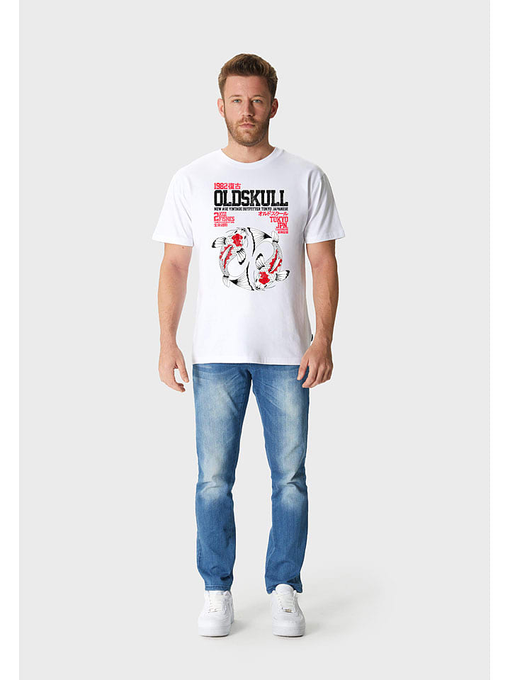 OLDSKULL Koszulka w kolorze białym rozmiar: S