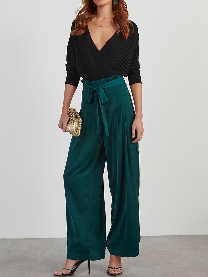 Milan Kiss Spodnie w kolorze morskim rozmiar: XL