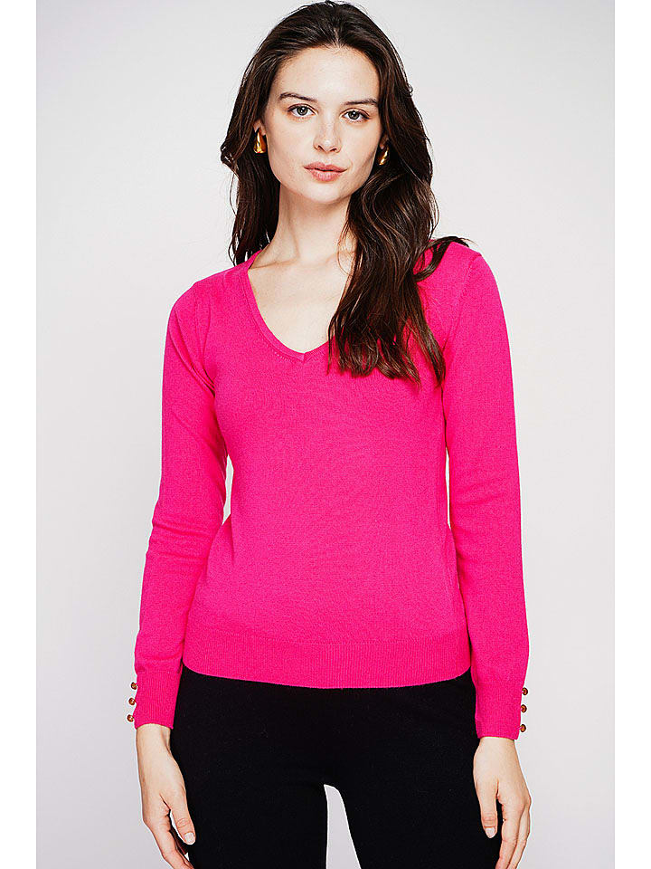 C& Jo Sweter w kolorze różowym rozmiar: 34