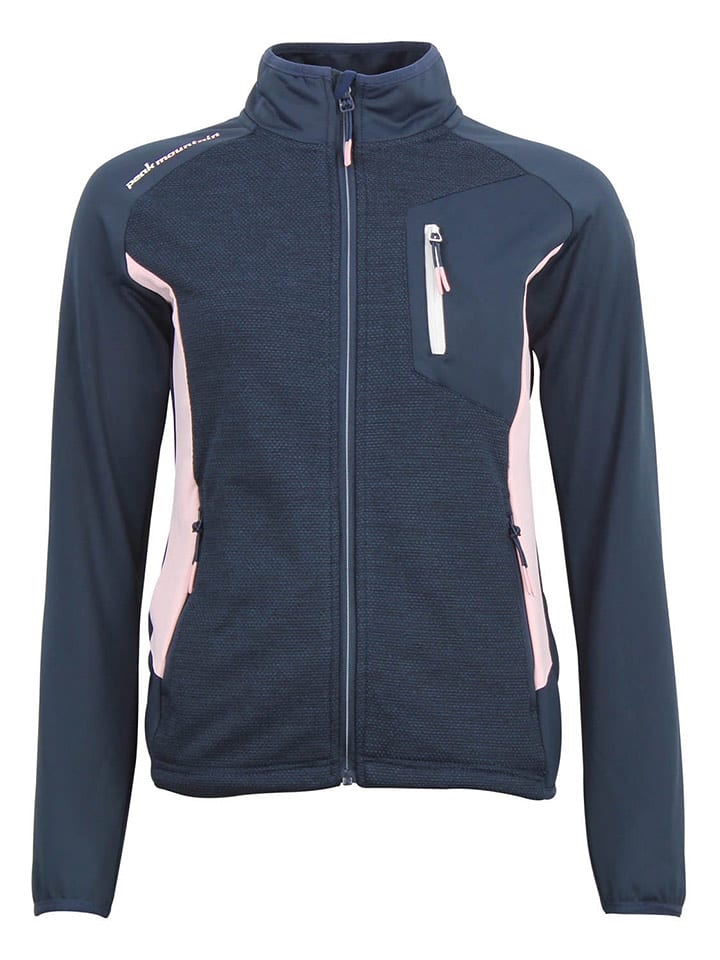 Peak Mountain Kurtka polarowa "Acerin" w kolorze granatowym rozmiar: S