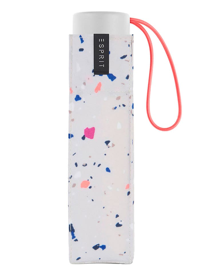 ESPRIT Parasol w kolorze białym ze wzorem - Ø 94 cm rozmiar: onesize