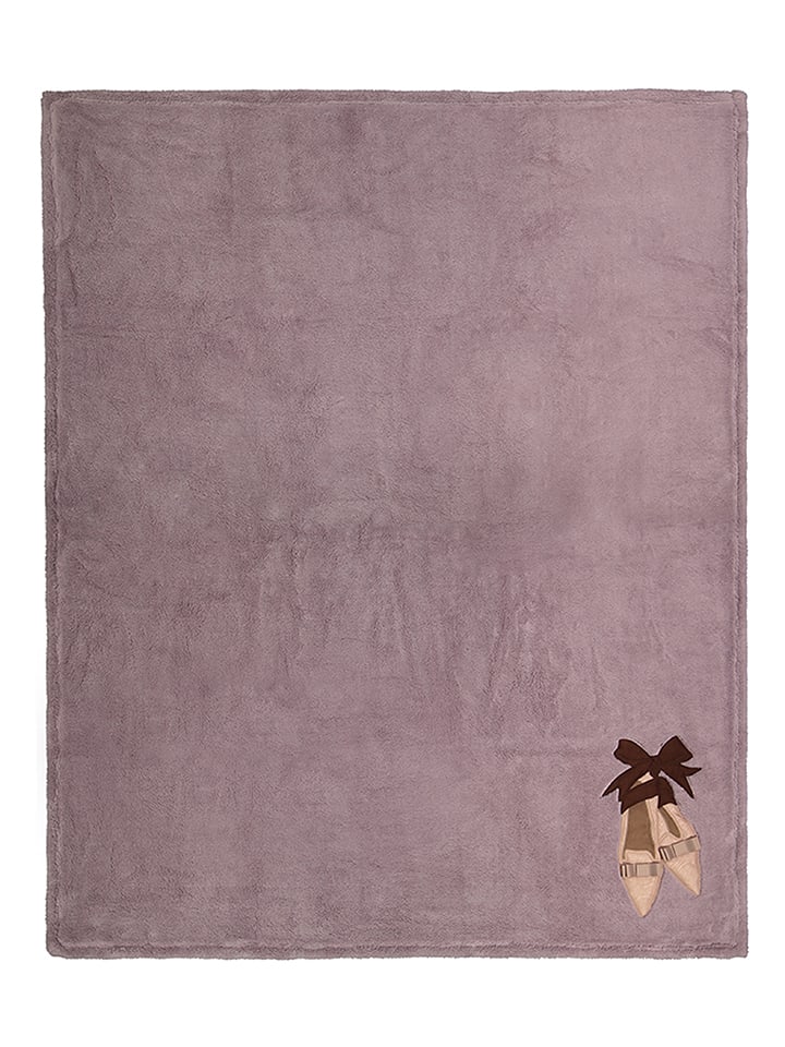 maryplaid Pled w kolorze fioletowym rozmiar: 150x180 cm