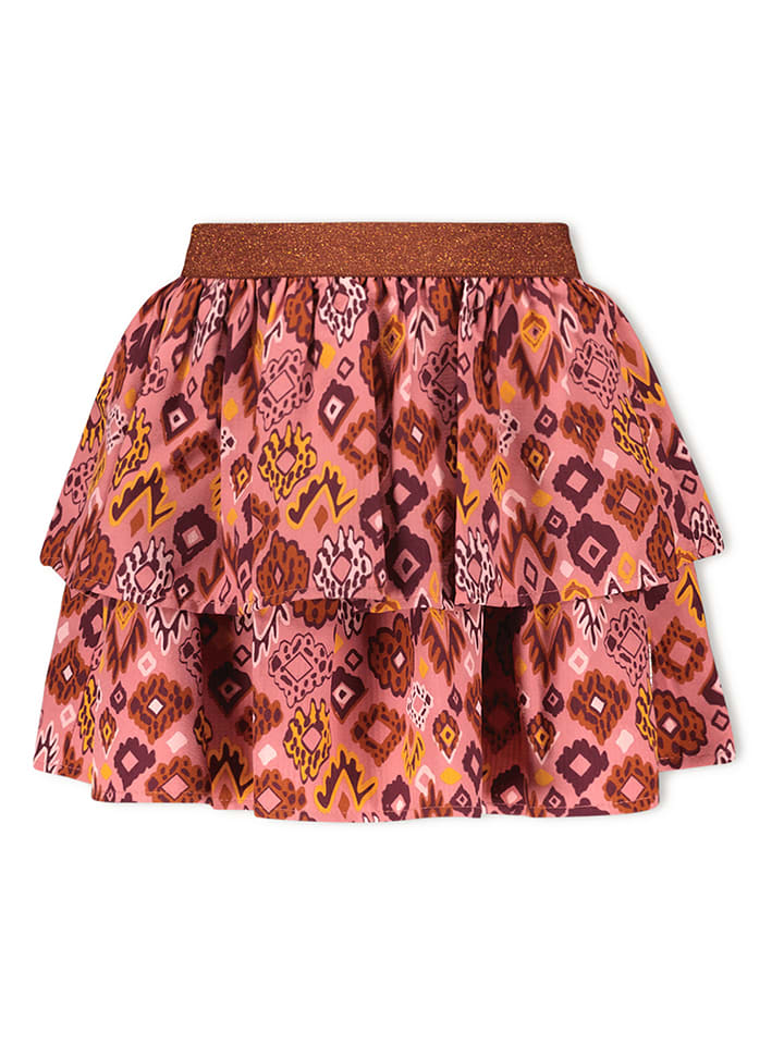 B.Nosy Spódnica "Paola" w kolorze jasnoróżowo-jasnobrązowym rozmiar: 122/128