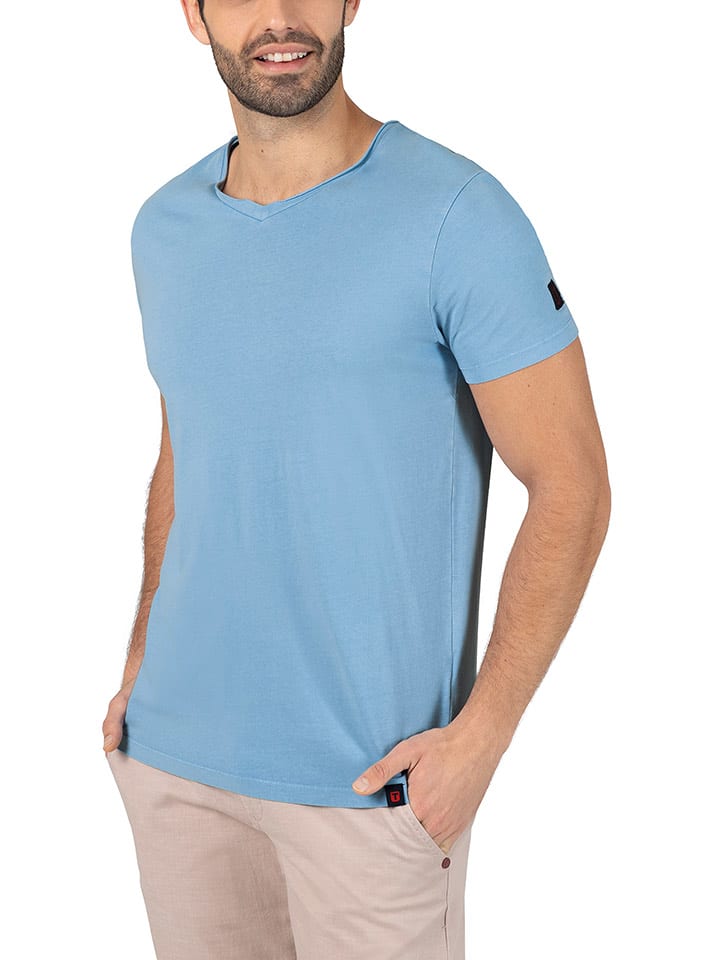 Timezone Koszulka w kolorze błękitnym rozmiar: XXL