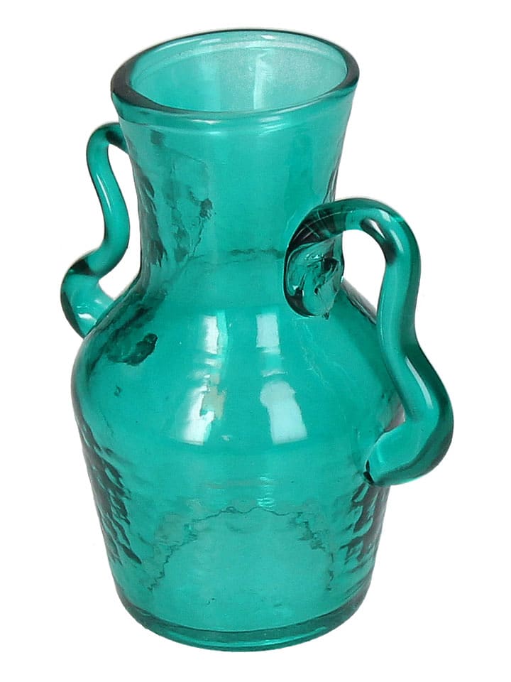 Kersten Wazon w kolorze turkusowym - wys. 13,5 x Ø 11 cm rozmiar: onesize