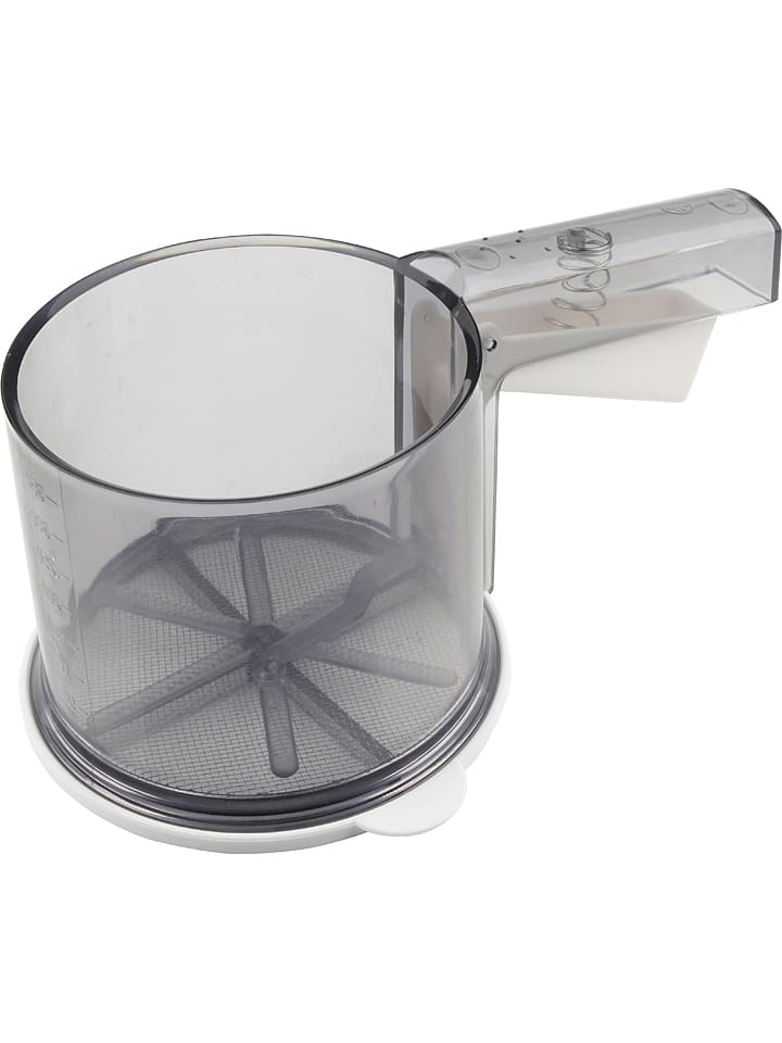 Dr. Oetker Przesiewacz w kolorze szarym do mąki - 350 g rozmiar: onesize