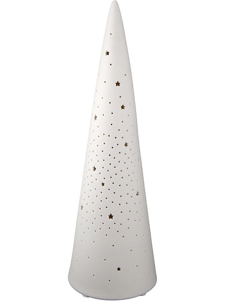 GILDE Dekoracyjna lampa LED w kolorze białym - wys. 31 cm rozmiar: onesize