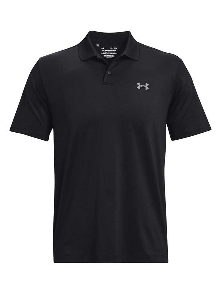 Under Armour Sportowa koszulka polo "Performance 3.0" w kolorze czarnym rozmiar: S