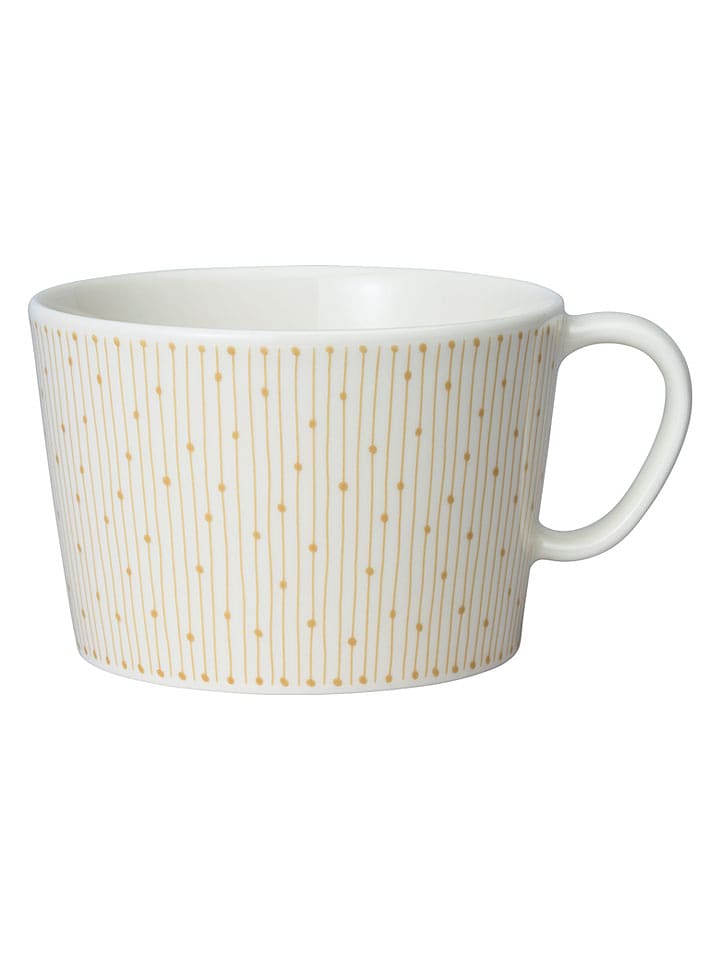 Moomin Kubek "Mainio" w kolorze biało-beżowym - 400 ml rozmiar: onesize