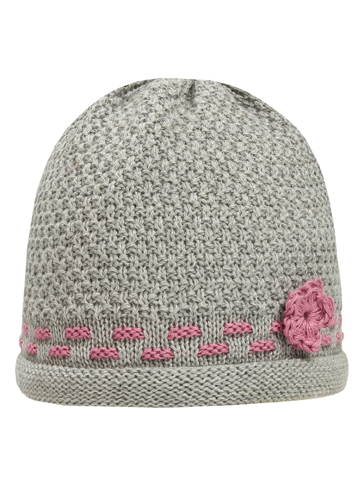 Döll Dzianinowa czapka w kolorze szarym rozmiar: 45 cm