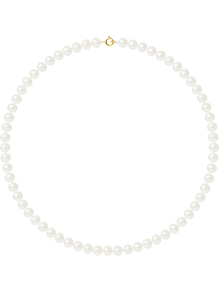 Pearline Naszyjnik perłowy w kolorze białym - dł. 42 cm rozmiar: onesize