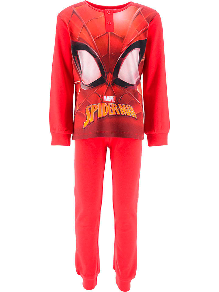 Spiderman Piżama "Spider-Man" w kolorze czerwonym rozmiar: 98