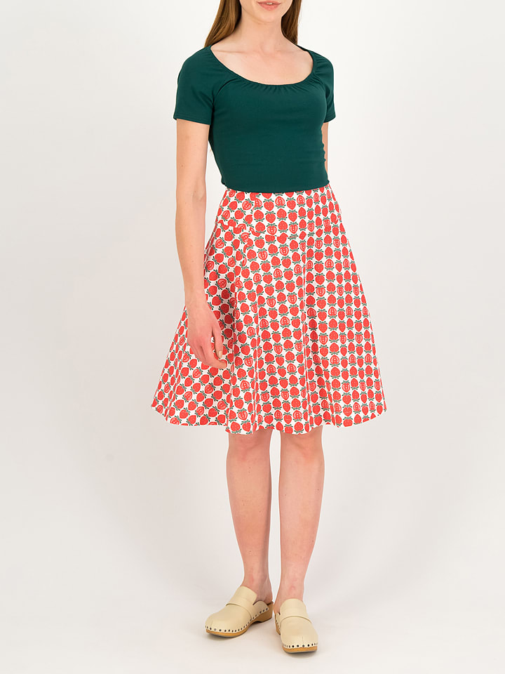 Blutsgeschwister Spódnica "Romance Rules the World" w kolorze czerwonym rozmiar: XS