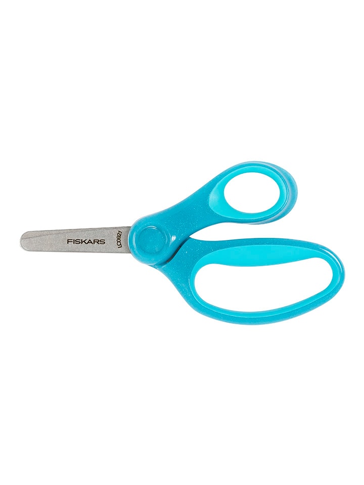 Fiskars Nożyczki w kolorze błękitnym dla dzieci - dł. 13 cm - 6+ rozmiar: onesize