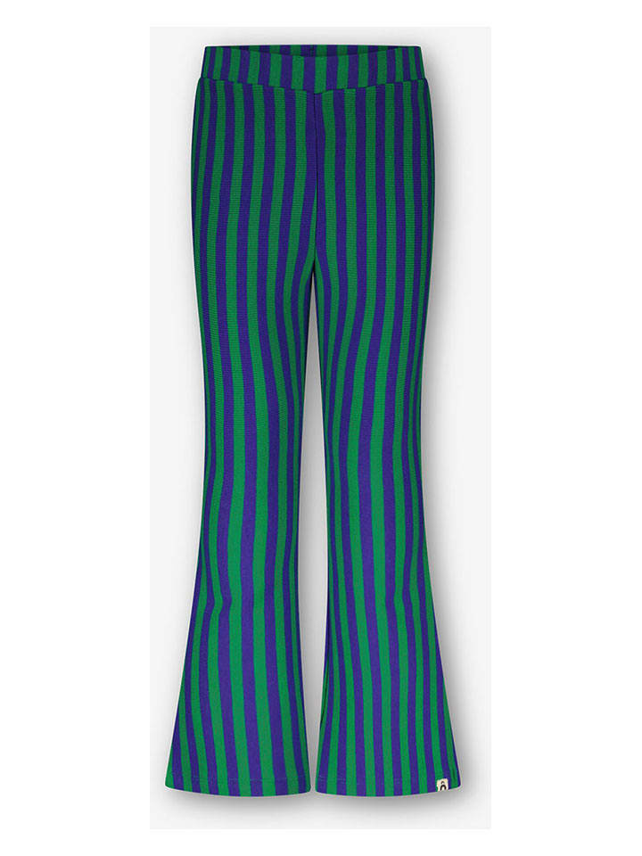 The New Chapter Spodnie w kolorze zielono-niebieskim rozmiar: 80