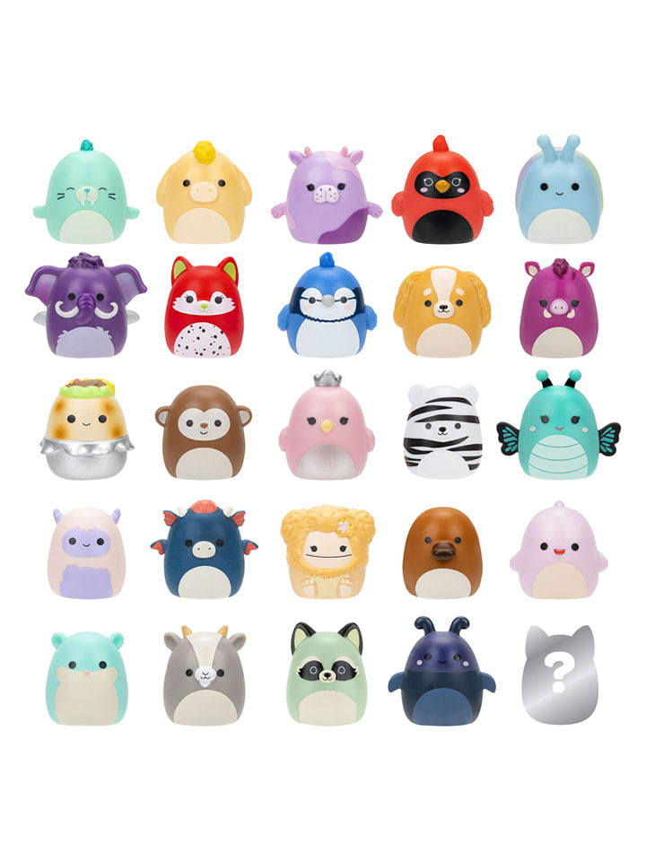 Squishmallows 25-częściowy zestaw "Squish-a-longs" do zabawy - 6+ rozmiar: onesize