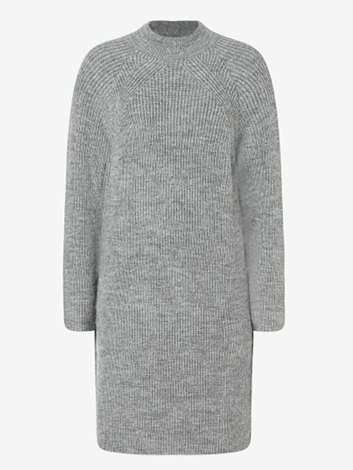 More & More Sukienka dzianinowa w kolorze szarym rozmiar: 34